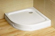 Поддон акриловый душевой  Classic N 80*80*16 1/4круга МЕТАКАМ на сайте Стройсервис
