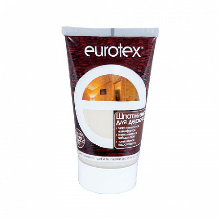 "EUROTEX" (шпатлевка для дерева) белый 0,225 кг на сайте Стройсервис
