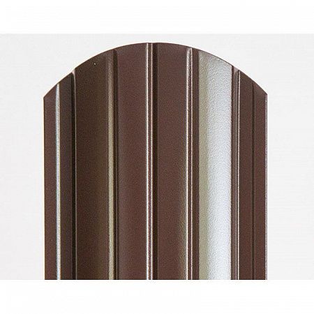 ЕВРОШтакетник Версаль односторонний RAL 8017 шир.102мм выс.1,25м  на сайте Стройсервис
