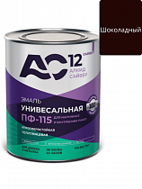 Эмаль ПФ-115 шоколадная "АС12" фас 0.8 кг на сайте Стройсервис
