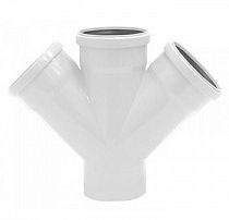 Крестовина "Люкс" 110*110*110мм 45* на сайте Стройсервис
