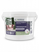 0008046 Шпатлевка латексная финишная выравнивающая Лакра для гипсокартона 3кг Россия на сайте Стройсервис
