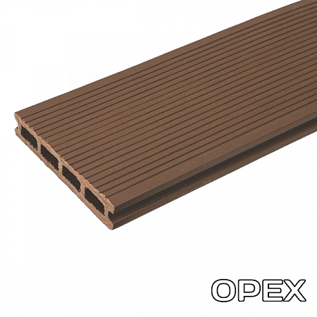 Террасная доска 3D ДПК 25*150*3000/4000/6000мм. Орех, Серая, Сл. кость (1)