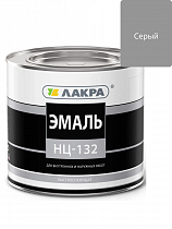 Эмаль НЦ-132 серый 1,7кг Лакра *6шт на сайте Стройсервис
