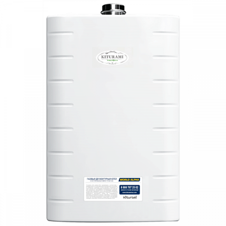 Котел настенный газовый 2-х.контур. Kiturami World Alpha 35 35кВт  на сайте Стройсервис
