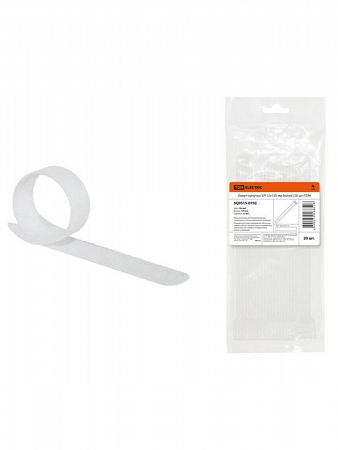 Хомут-липучка ХЛ 12х135мм белый SQ0515-0702 TDM Electric на сайте Стройсервис
