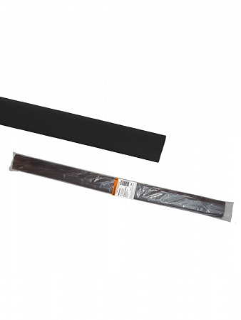 Термоусаживаемая трубка ТУТнг 10/5 черная по 1м (50 м/упак) TDM на сайте Стройсервис
