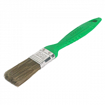Кисть плоская "Текстура-стандарт" смеш.щетина, пласт.рукоятка 25мм на сайте Стройсервис
