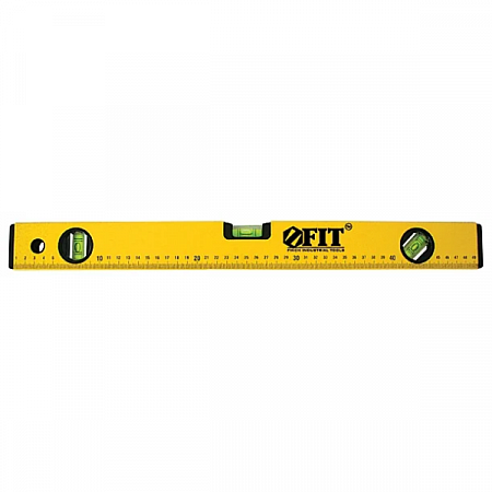 Уровень алюминиевый  500мм «Стайл» усиленный корпус, 3 глазка, шкала.  на сайте Стройсервис
