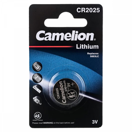 Элемент питания CR2025 BL-1 (блист.1шт) Camelion 3067 на сайте Стройсервис
