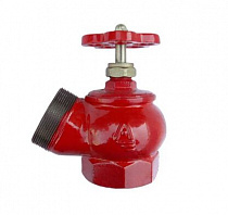 Клапан 15КЧ11Р угловой Ду-65 Ру16 чугун, муфта/цапка   на сайте Стройсервис
