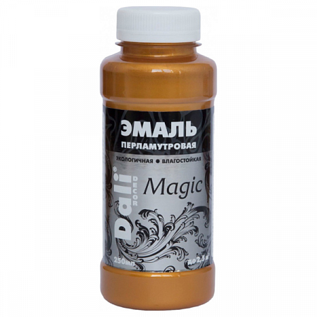 Эмаль акриловая перламутровая DALI DECOR Magic ЗОЛОТО  флакон 0,25л  на сайте Стройсервис
