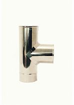 Тройник  90* d160мм 0,5мм нержавейка на сайте Стройсервис
