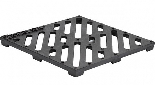 Решётка водоприёмная Gidrolica® Point РВ-28,5.28,5 чугунная на сайте Стройсервис
