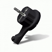 UNIVersal вилка-невидимка 16А 250В (АБС-пластик, прямая, плоская 95х7мм, черная) 5565419 на сайте Стройсервис
