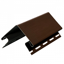 Угол наружный к сайдингу FineBer Extra Color, могано 80*3000мм FineBer  на сайте Стройсервис
