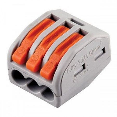 STEKKER клемма СМК с рычагом LD222-413 3х(0,08-4мм2) 250V 32A 32397 на сайте Стройсервис
