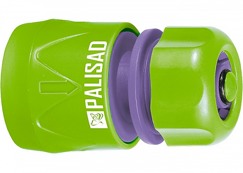 Соединитель д/шланга 1/2" с автостопом, быстросъемный на сайте Стройсервис
