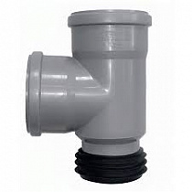 Тройник канализ. серый Ду 110 Восстановитель раструба Flextron на сайте Стройсервис
