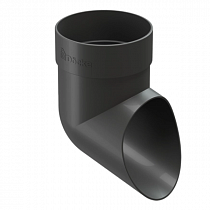 Docke STANDARD Наконечник 80мм (Серый 7024)   на сайте Стройсервис
