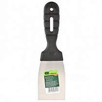 Шпатель лопатка из нержавеющей стали, 60мм, пластмассовая ручка//СИБРТЕХ на сайте Стройсервис
