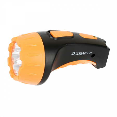 Фонарь LED 3804 (аккум 220В черн/жел. 4 LED; SLA пласт. короб) Ultraflash 9215 на сайте Стройсервис
