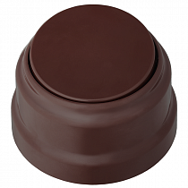 РЕТРО шоколад - выключатель 1-клавишный  6А О/У  СВЕТОПРИБОР на сайте Стройсервис
