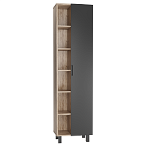 Пенал напольный Craft 50 без ящика DCr2207P Домино  на сайте Стройсервис
