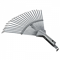 Грабли веерные 22 зуба пластинчатые раздвижные б/ч на сайте Стройсервис
