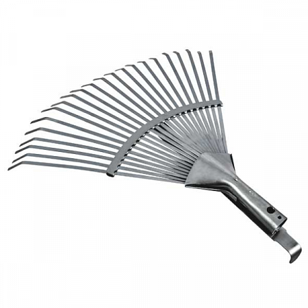 Грабли веерные 22 зуба пластинчатые раздвижные б/ч на сайте Стройсервис
