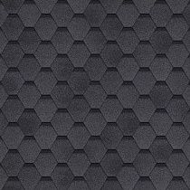 Черепица гибкая Шинглас Оптима Соната (серый) 1уп=3м²  на сайте Стройсервис
