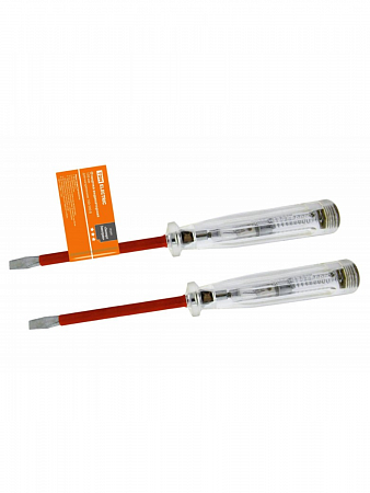 Отвертка-пробник (индикатор) 150 мм, 100-500В "ЭкспертЭлектрик" TDM на сайте Стройсервис
