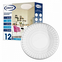 IONICH св-к св/д декоративный 12W(850lm) 6500K 6K 215x50 IP20 серия 2160 "Сириус"  на сайте Стройсервис
