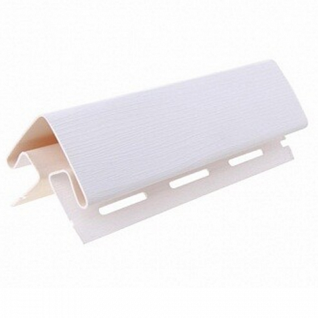 Угол наружный к сайдингу FineBer Classic Color, белый 50*3000мм  на сайте Стройсервис
