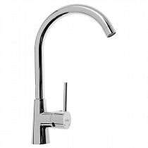 Cмеситель для кухни однорычажный Латунь.Хром. Haiba  на сайте Стройсервис
