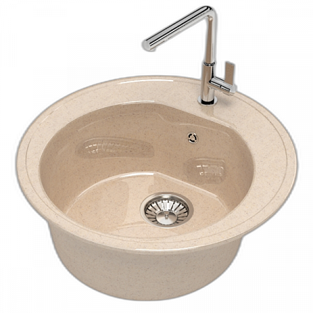 Мойка Камень глянец L3G39  ( Слоновая кость) Glanz на сайте Стройсервис
