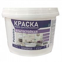 Краска ВД-ак 30 для стен и потолков 3,5кг "Polastra" Евролюкс на сайте Стройсервис
