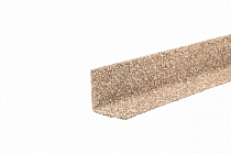 Уголок металлический внутренний песчаный кирпич ТЕХНОНИКОЛЬ HAUBERK 50*50*1250мм  на сайте Стройсервис
