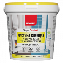 Мастика клеящая Neomid Supercontact. Термовлагостойкая. Универсальная. 1,5кг на сайте Стройсервис
