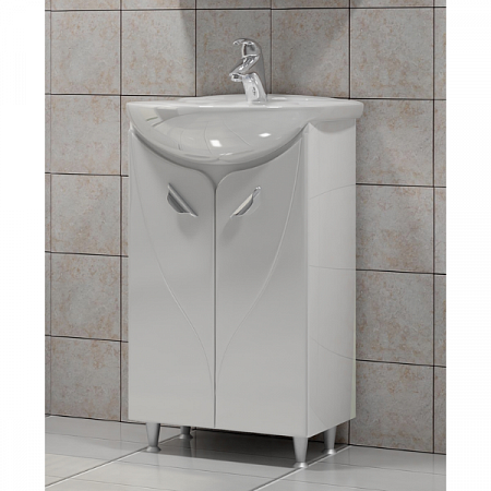 Тумба-умывальник Faina 500 белый F-0-500 VIGO (1)