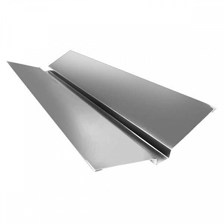 Ендова внешняя/верхняя 135мм*135мм 2м ЦИНК на сайте Стройсервис
