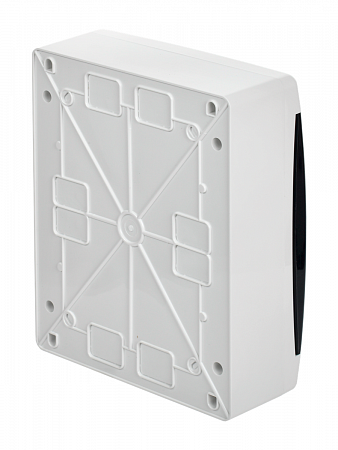 Бокс настенного монтажа 18 модулей ЩРН-П-18 IP41 UNION Compact черная прозрачная дверь UIC-KP12-N-18 (2)