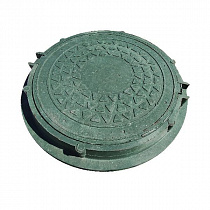 Люк ПП зеленый  тип "ЛМУ" высокий (А30)  на сайте Стройсервис
