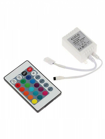 Ecola Контроллер 12V 72W 6A RGB c ИК пультом CRS072ESB на сайте Стройсервис
