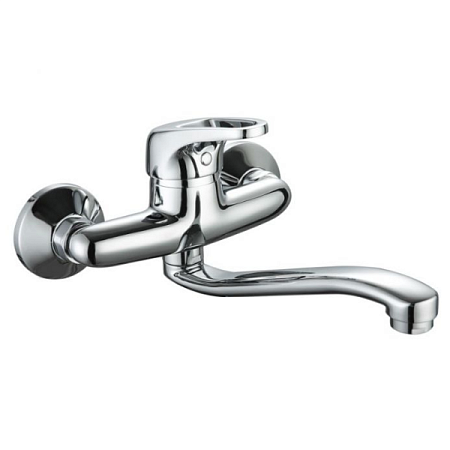 Смеситель для кухни настенный GROSS AQUA Optima 4548511-20S на сайте Стройсервис
