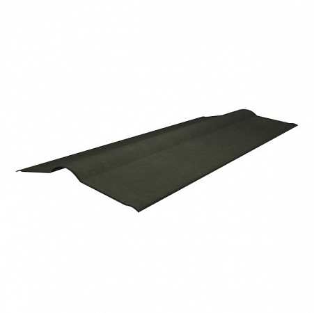 Коньковый элемент ЗЕЛЕНЫЙ  для ондулина   на сайте Стройсервис
