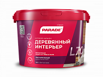 0006063 Лак акриловый PARADE L70 Деревянный интерьер Глянц. 2,5л Россия на сайте Стройсервис
