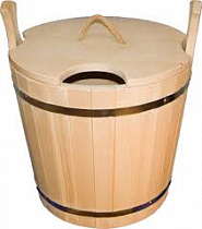 Запарник 25л ЛИПА  с крышкой   на сайте Стройсервис
