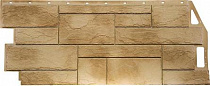 Фасадная панель "Камень природный", песочный