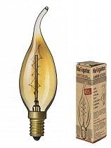 Лампа накаливания декоративная 40вт FC 230в Е14 винтаж 71952 Navigator Group на сайте Стройсервис
